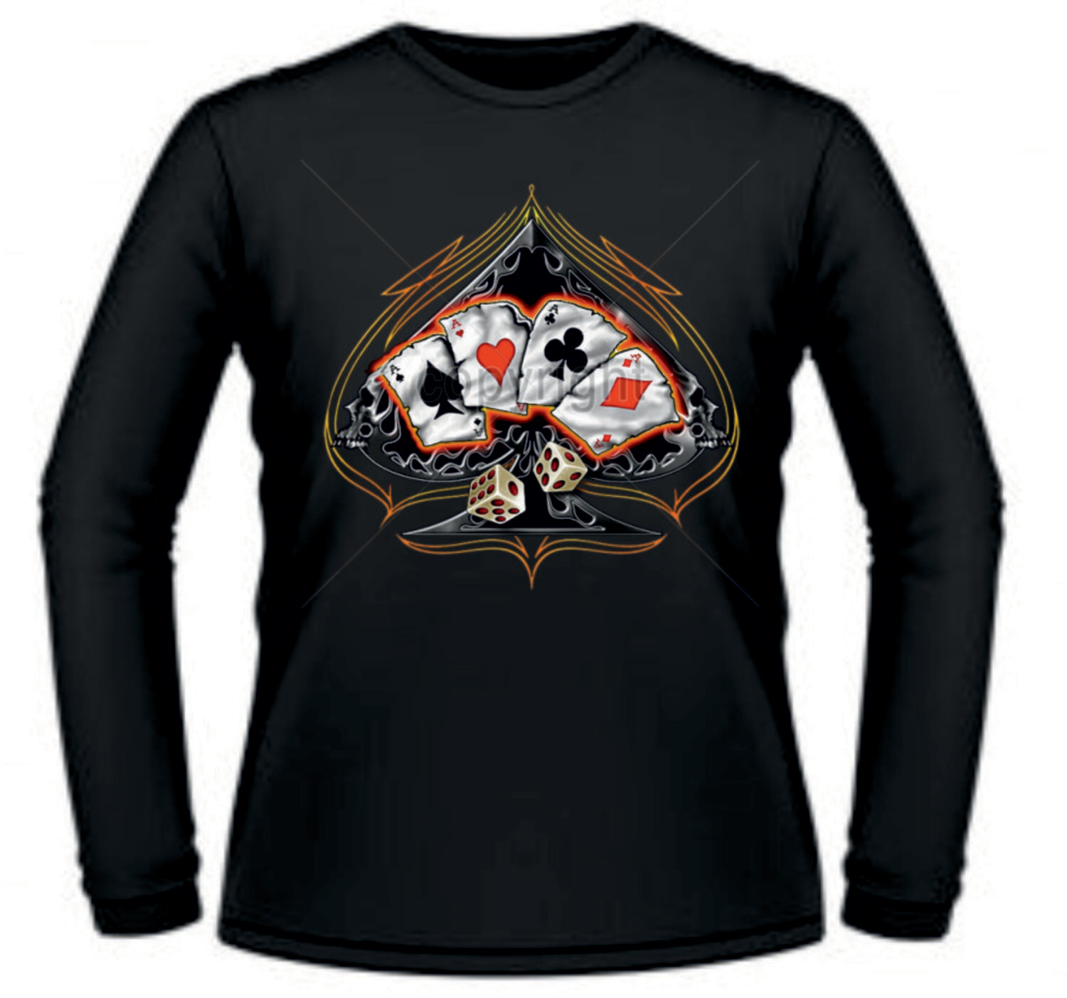 Camiseta Cartas Pica