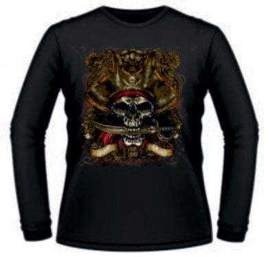 Camiseta Calavera Pirata