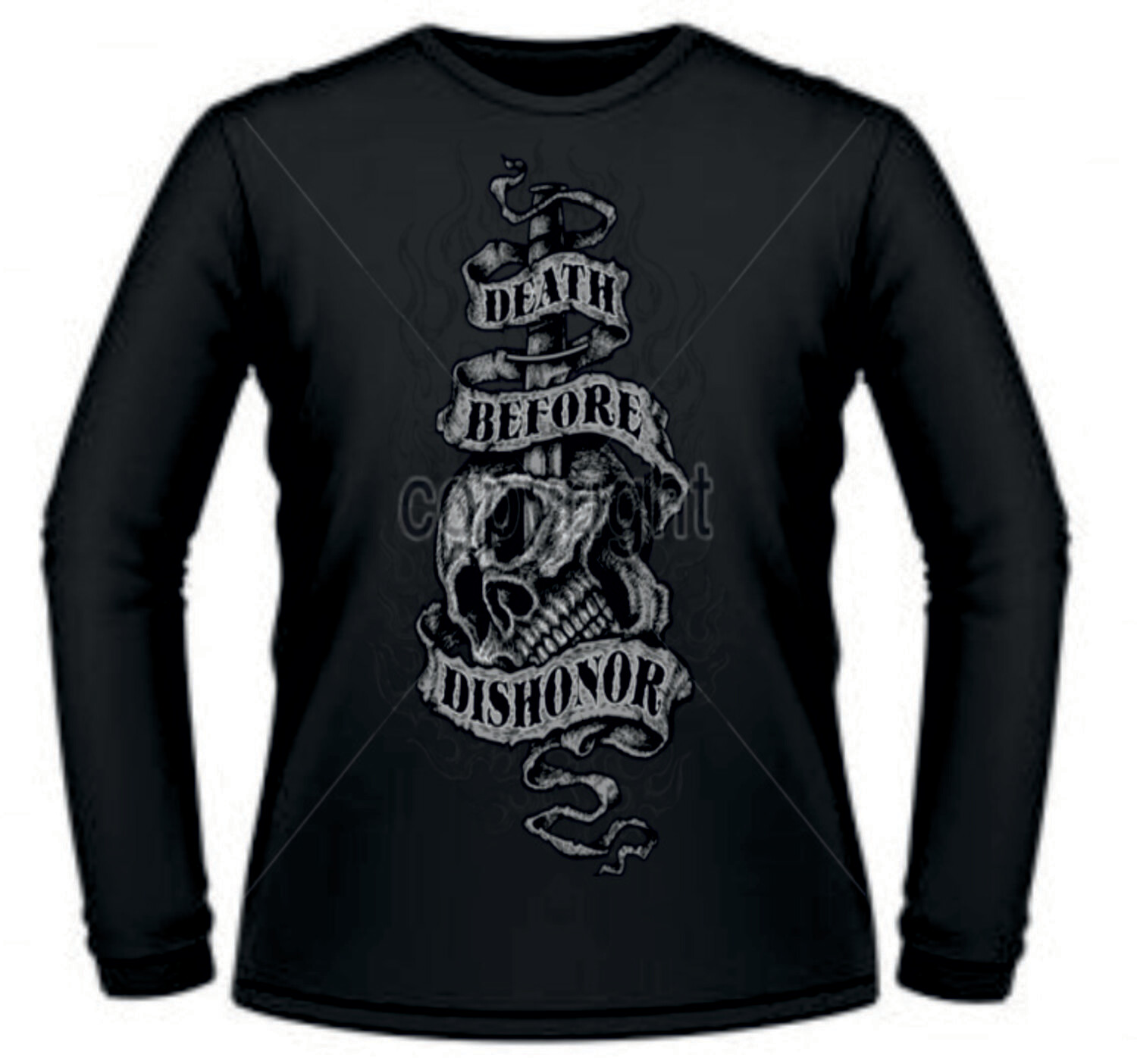 Camiseta Death Before Dishonor
