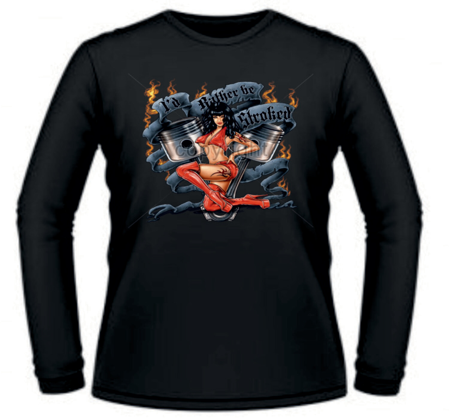 Camiseta I´d Rather Be Stroked