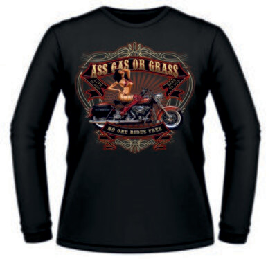 Camiseta Ass, Gas Or Grass