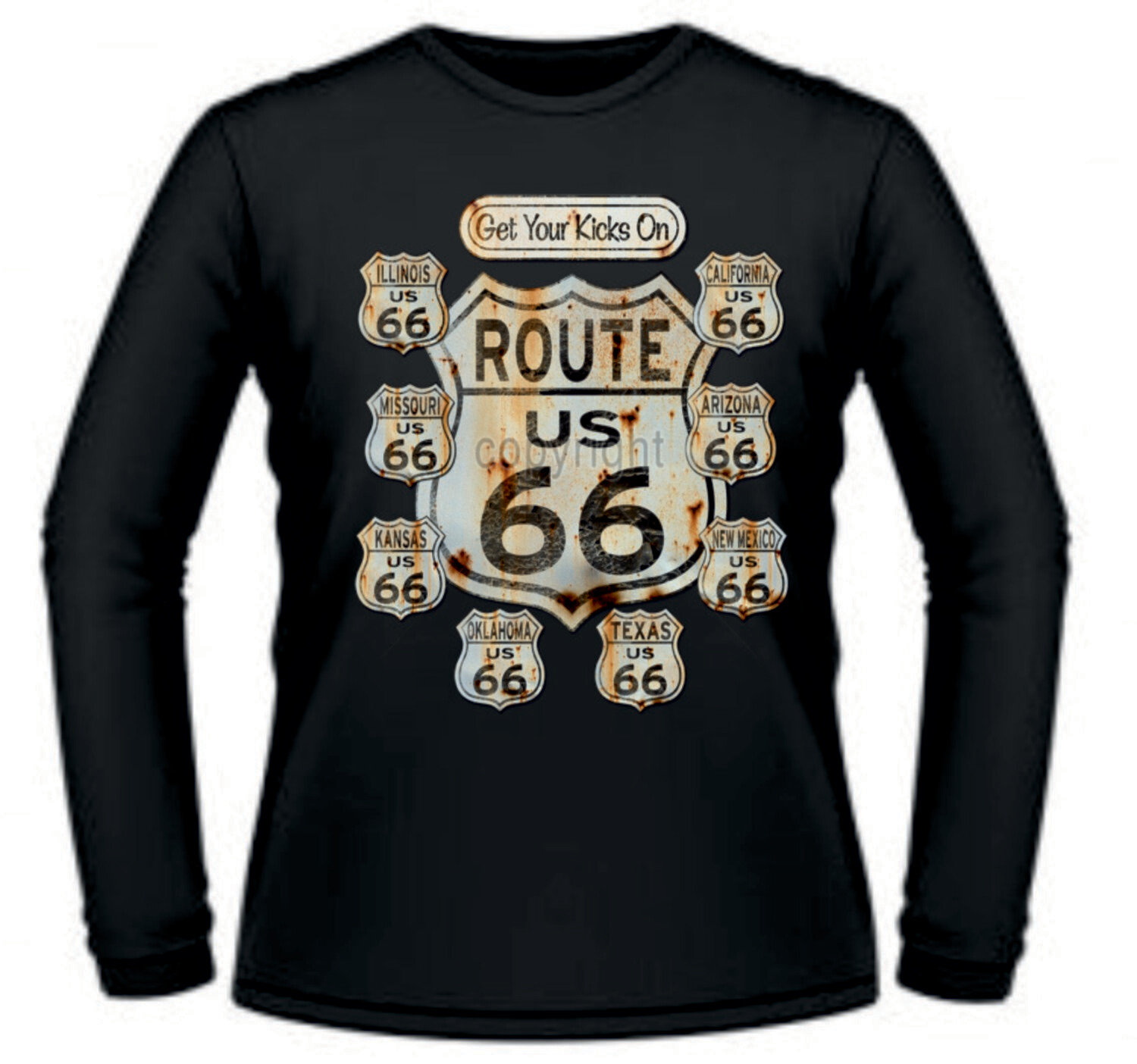 Camiseta Route 66
