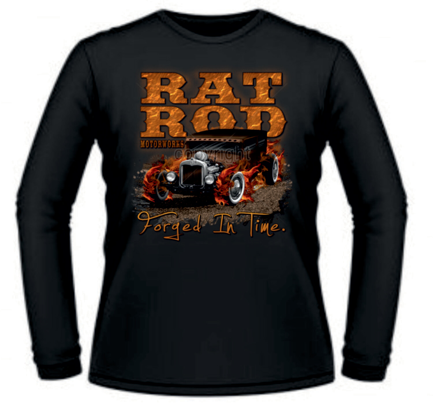 Camiseta Rat Rod Forget in Time
