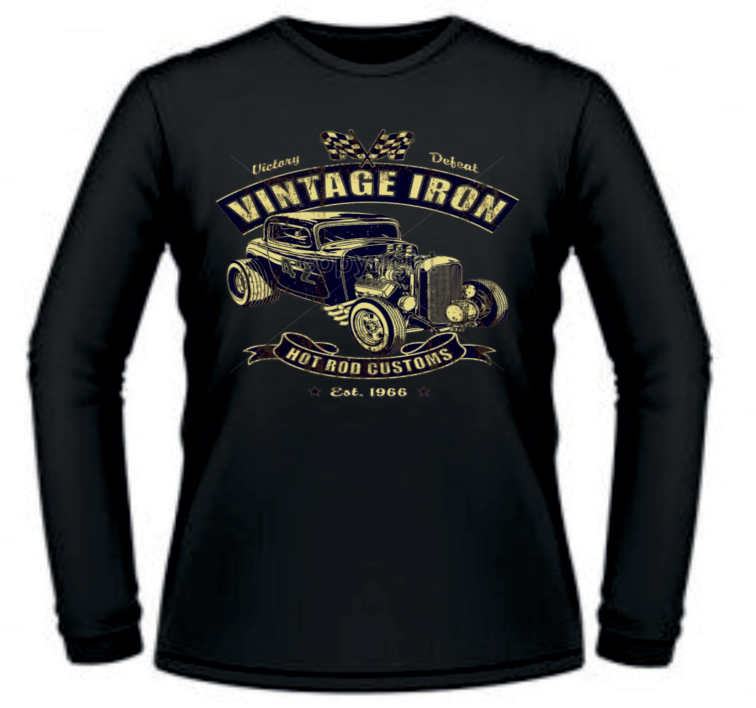 Camiseta Vintage Iron