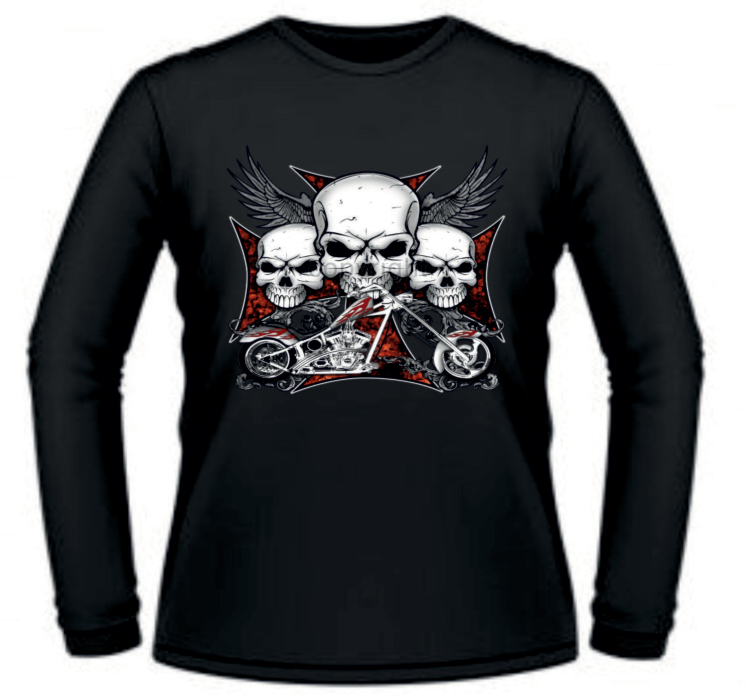 Camiseta Calaveras Cruz