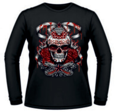 Camiseta Calavera Grande Diamante