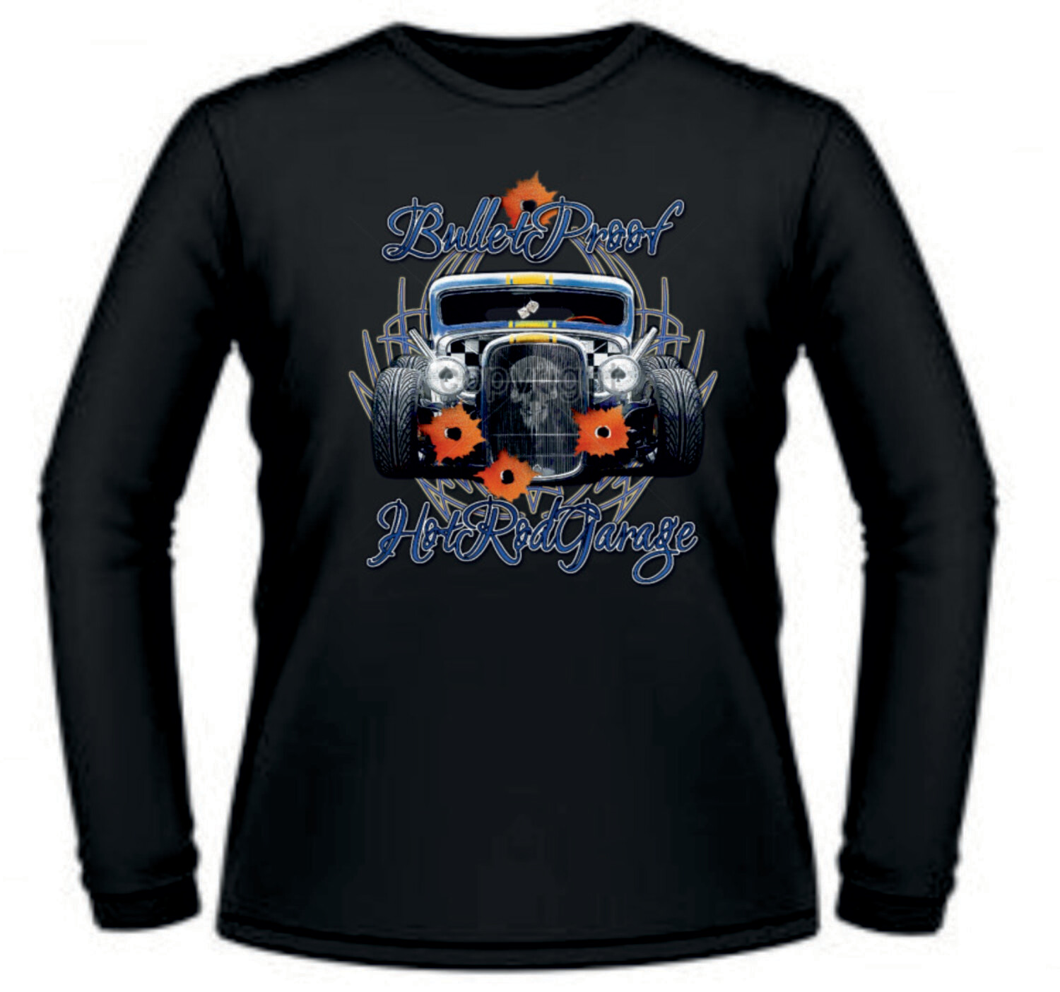 Camiseta Bullet Proof Hot Rod Garage
