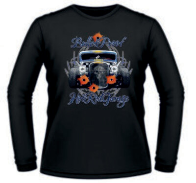 Camiseta Bullet Proof Hot Rod Garage