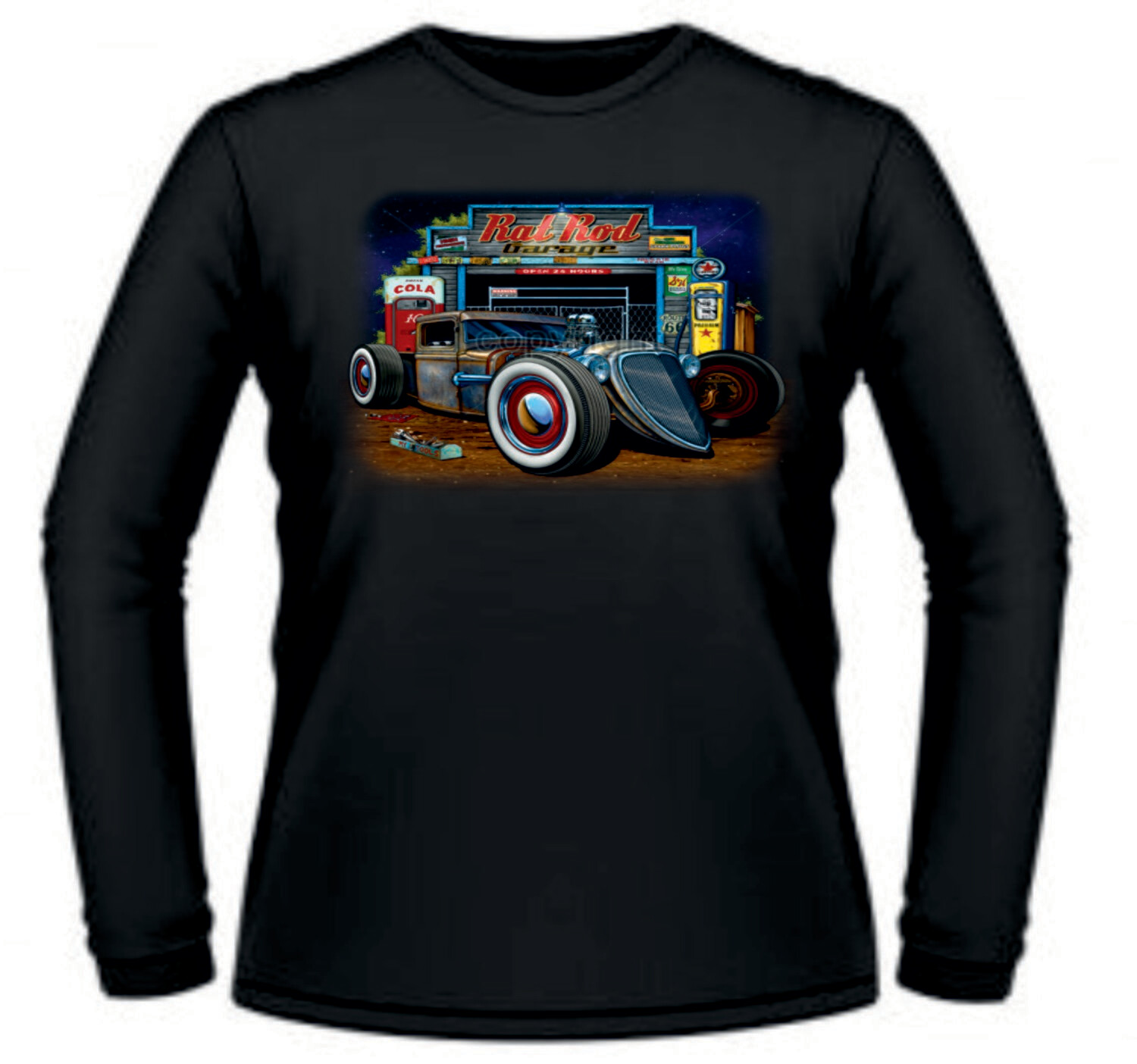 Camiseta Rat Rod Garage