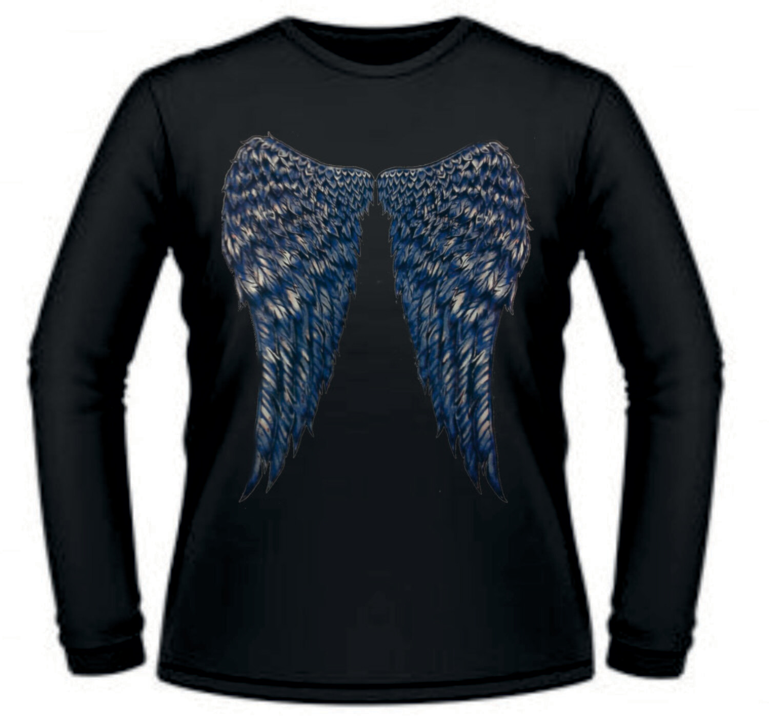 Camiseta Alas Azul