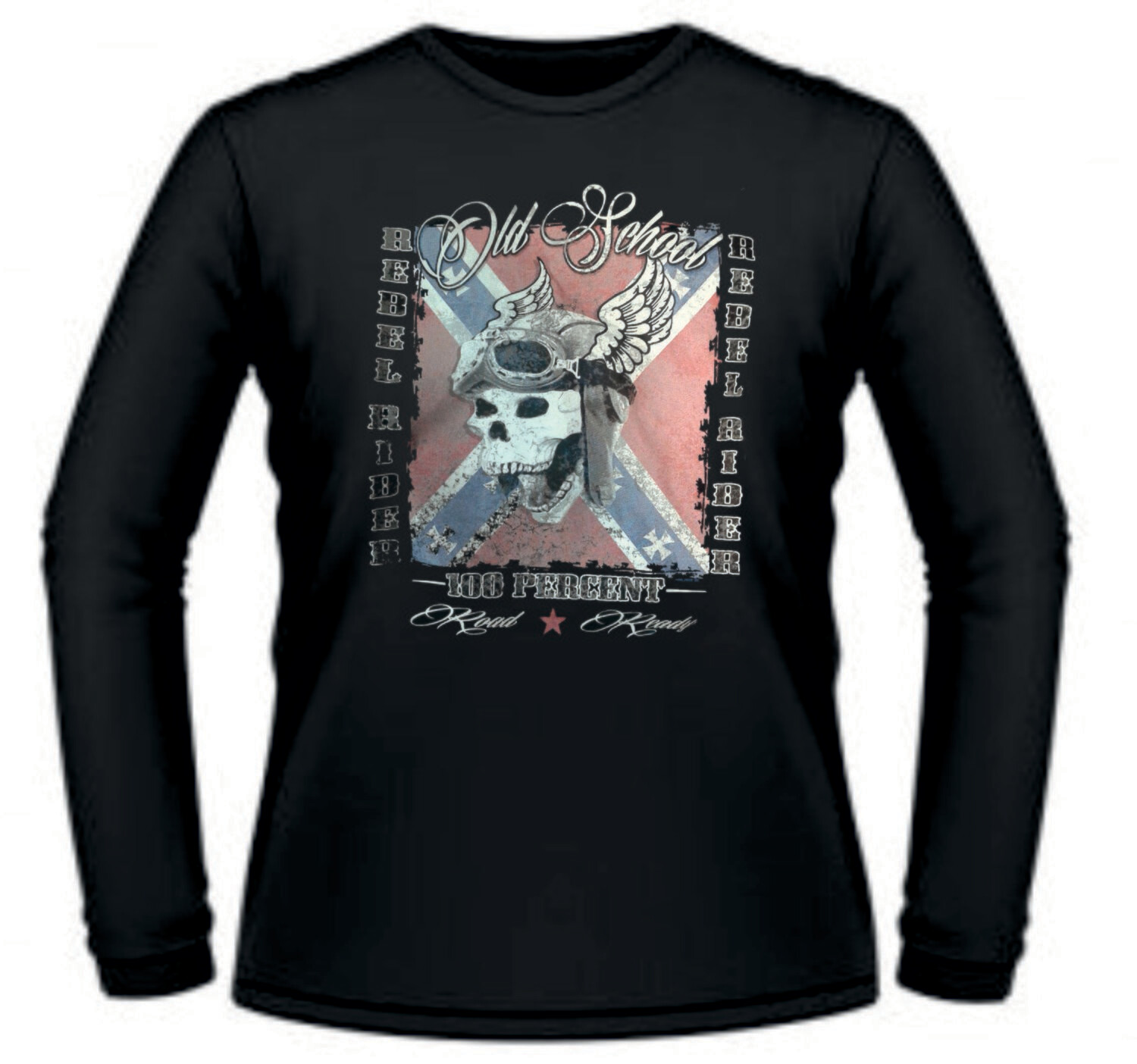 Camiseta Old School  100 Percent