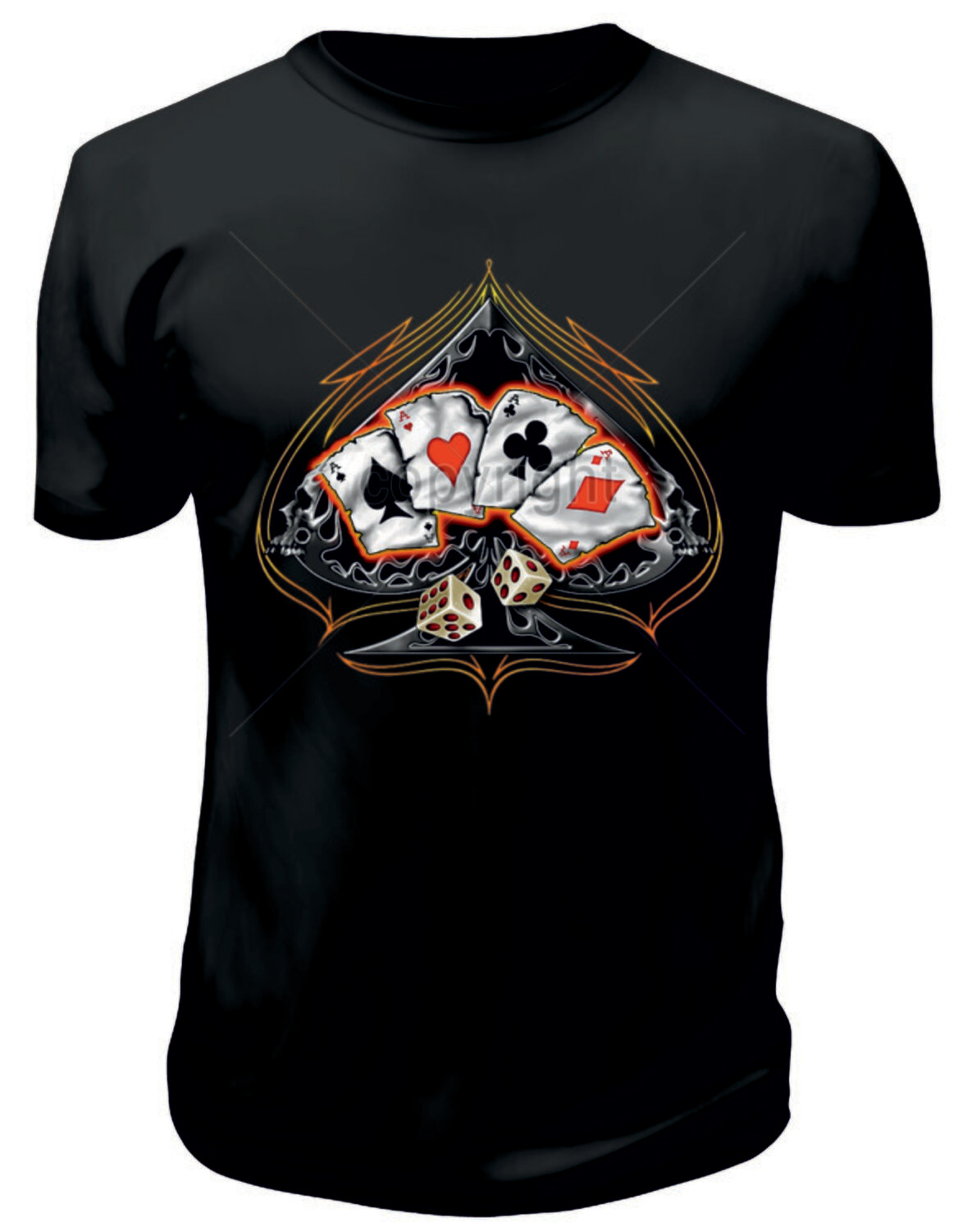 Camiseta Cartas y Dados