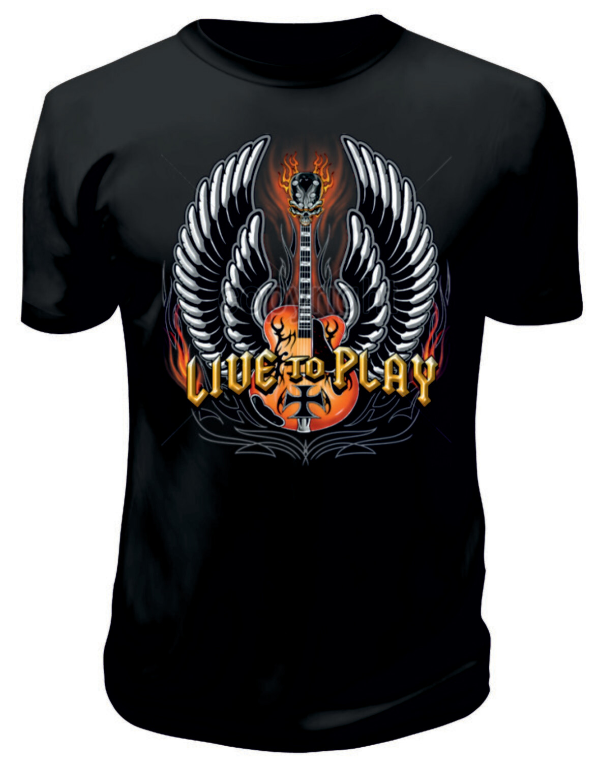 Camiseta Live To Play