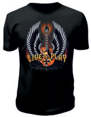 Camiseta Live To Play
