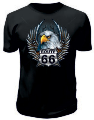 Camiseta  Route 66 Aguila