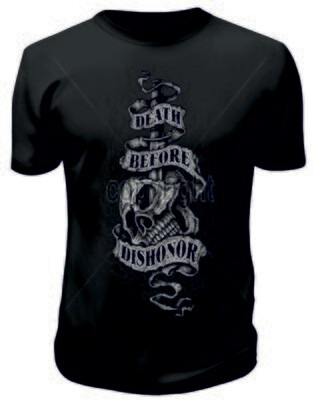 Camiseta Death Before Dishonor