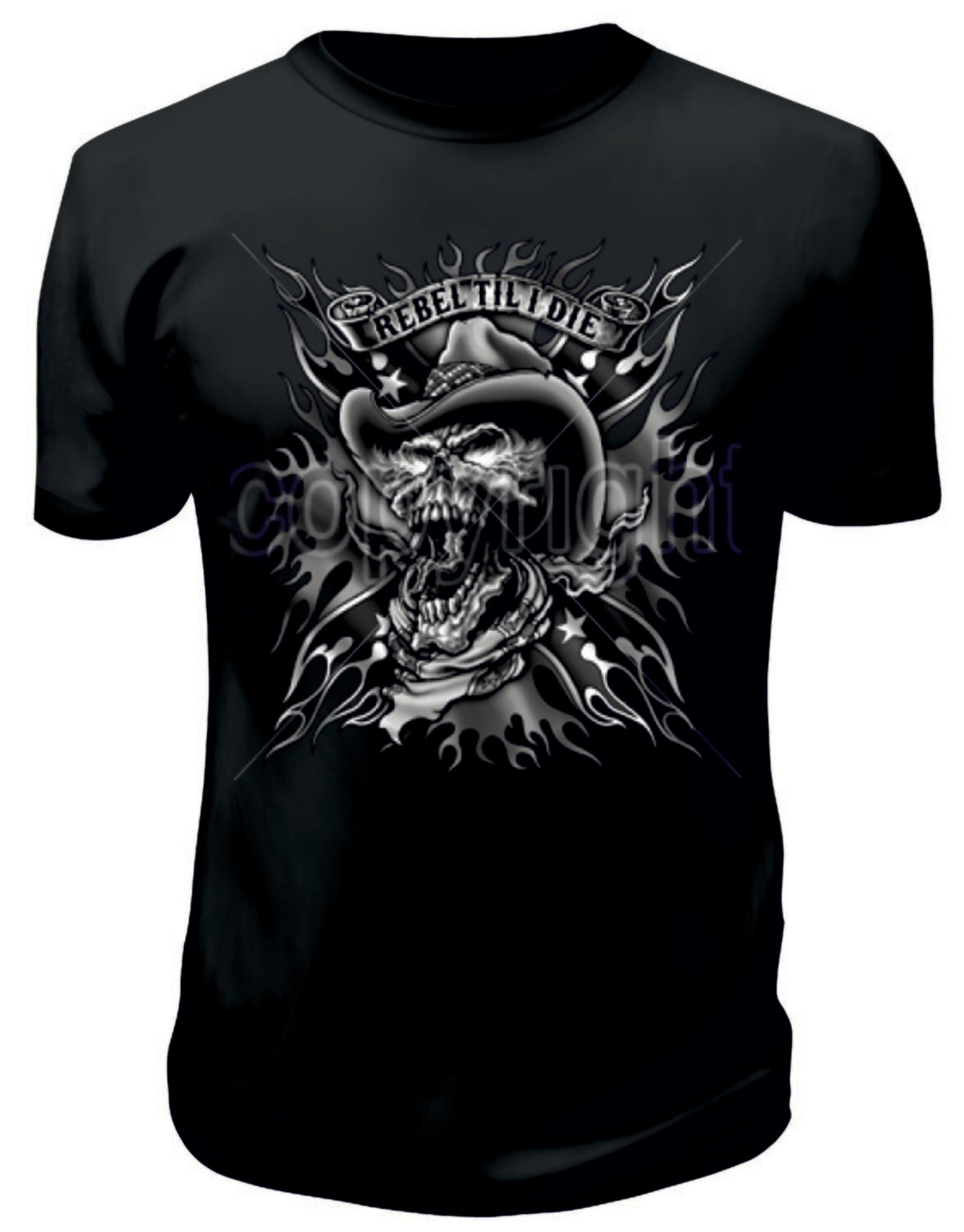 Camiseta Rebel Til I Die