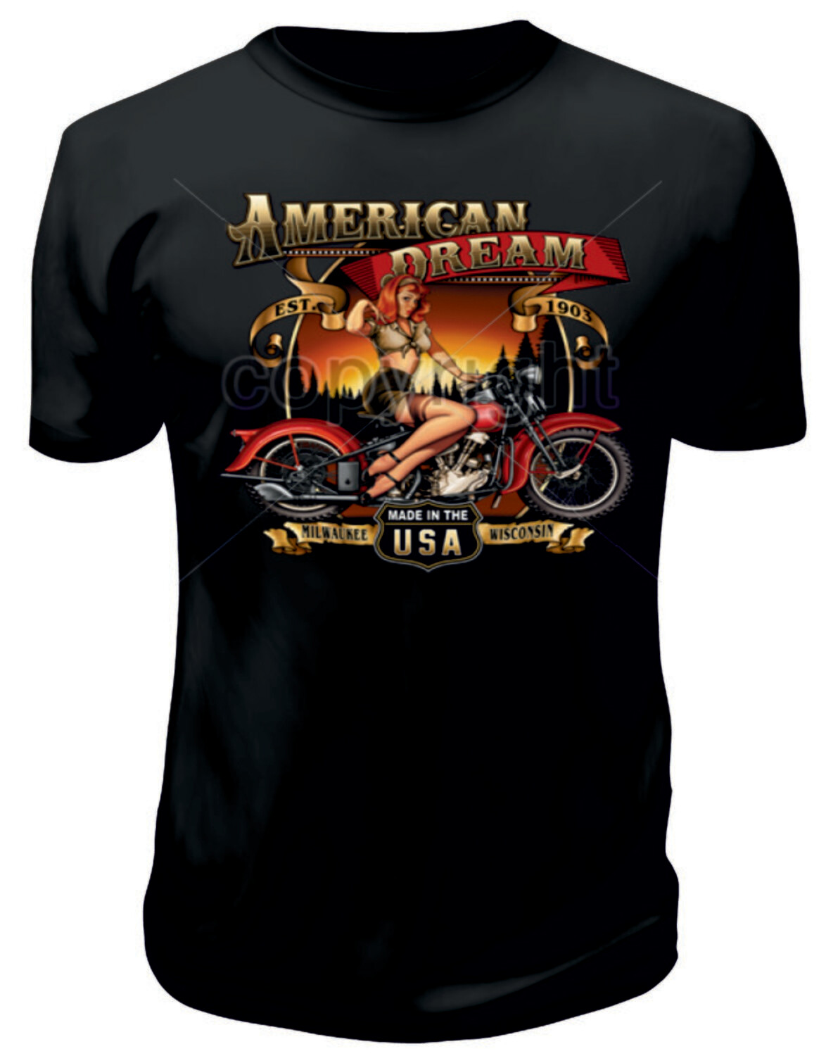 Camiseta American Dream