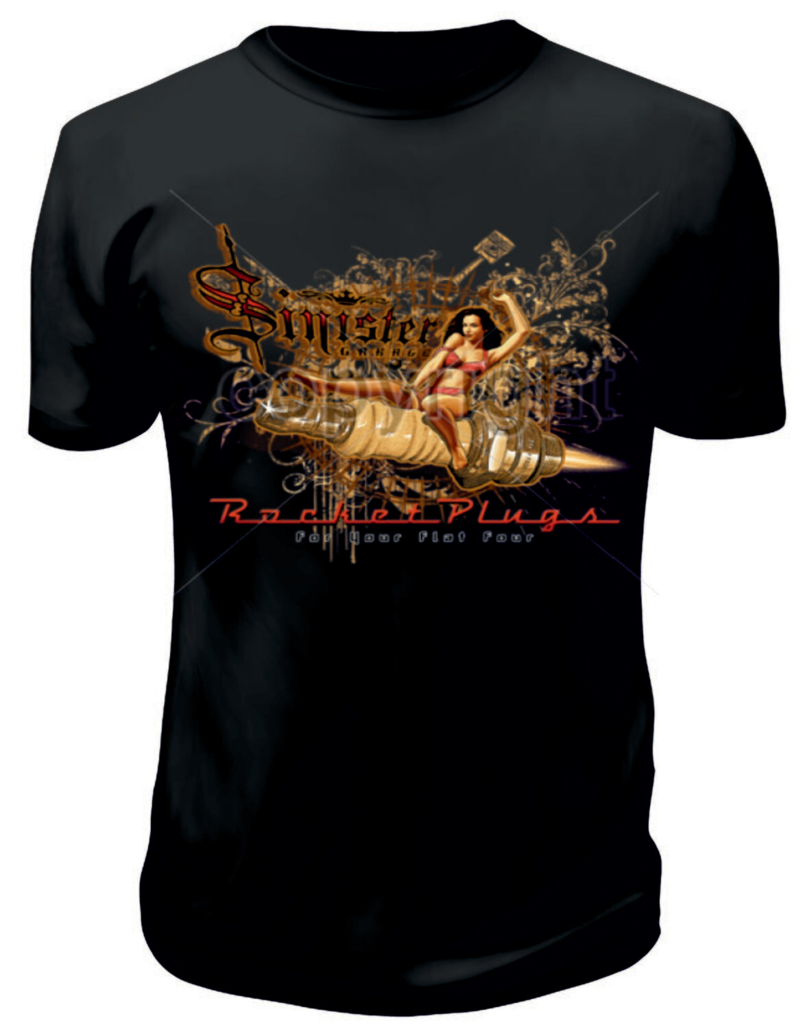 Camiseta Rocket Plugs