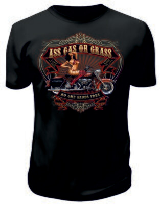 Camiseta Ass, Gas or Grass