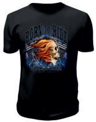 Camiseta Born To Ride