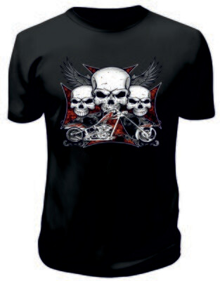 Camiseta 3 Calaveras