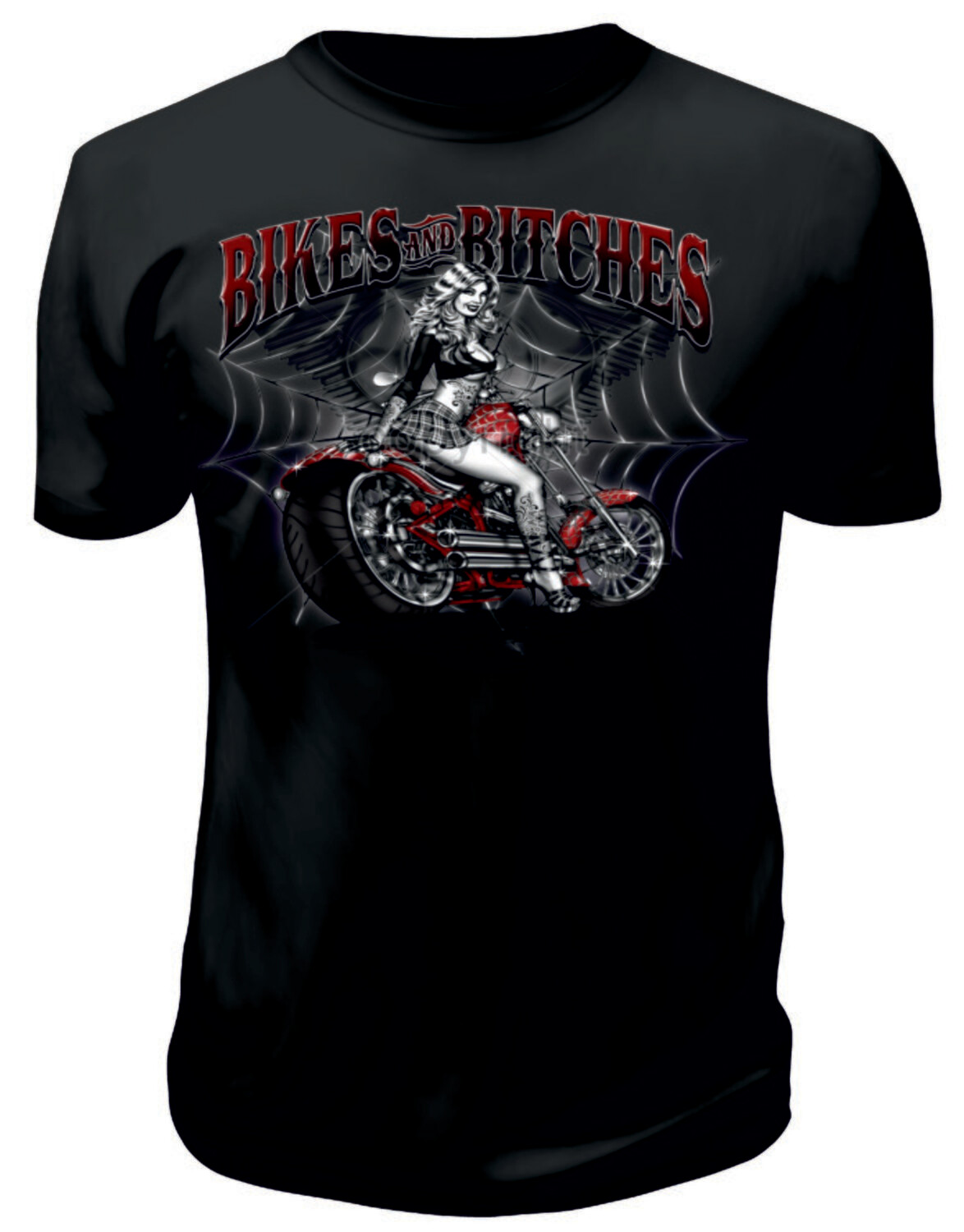 Camiseta Bikes And Bitches