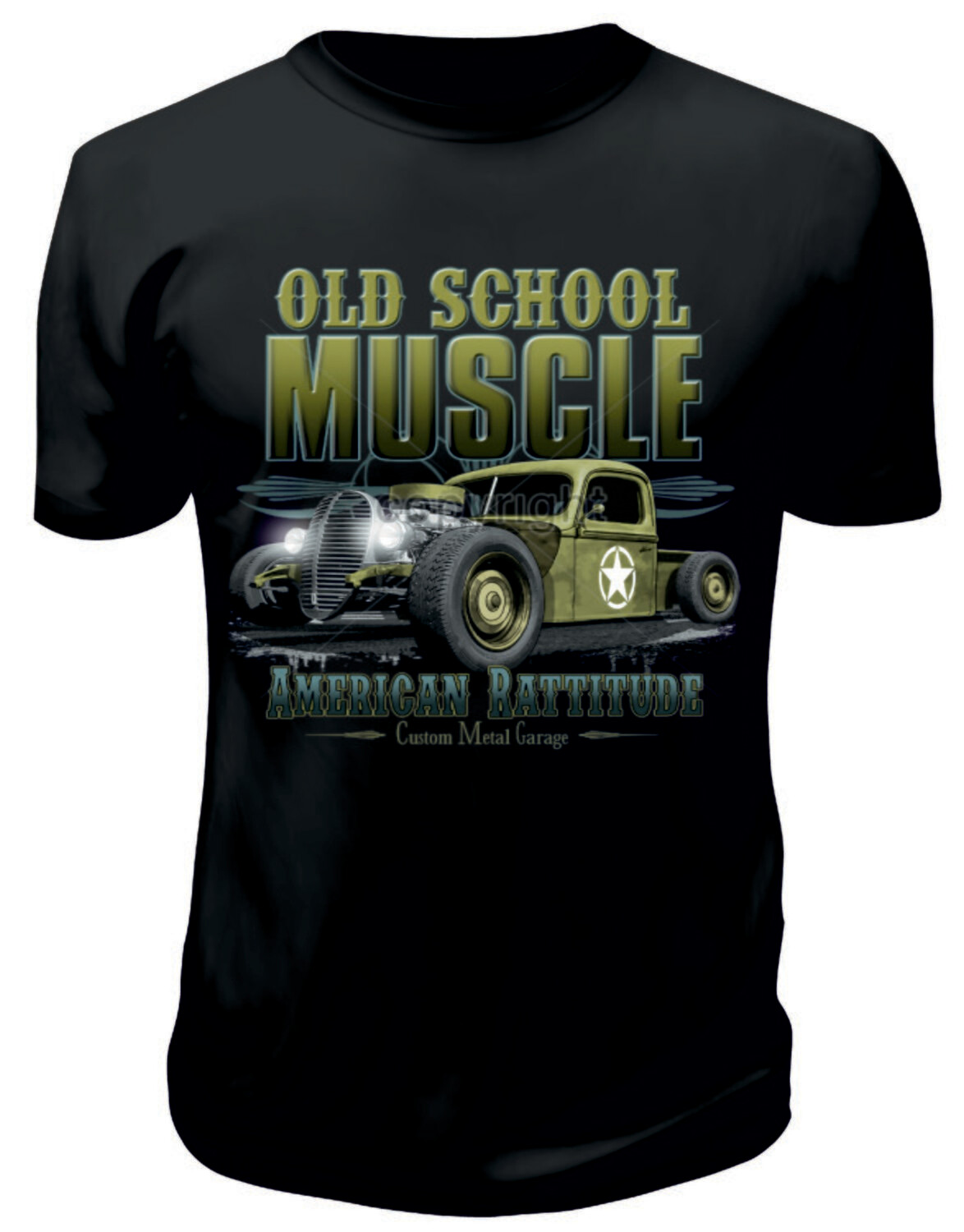 Camiseta Old School Muscle