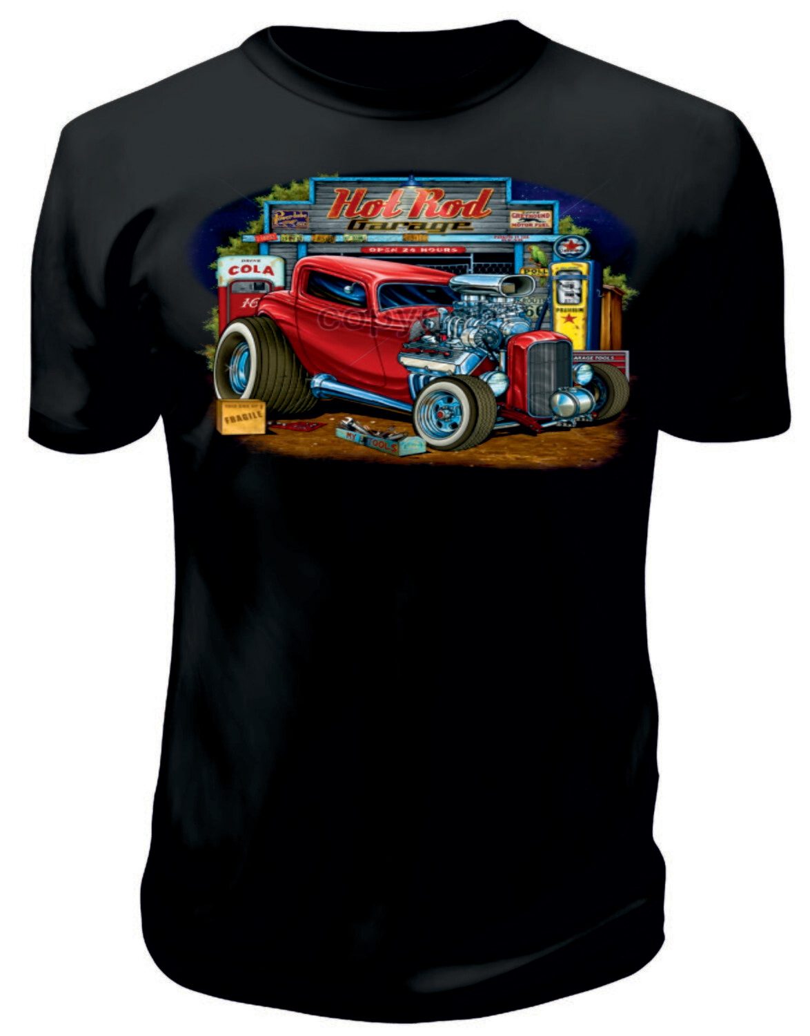 Camiseta Hot Rod