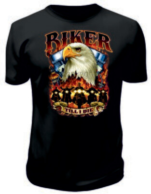 Camiseta Biker Till I Die