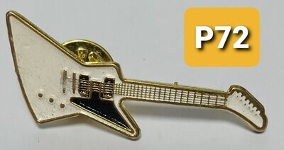 Pin Guitarra Blanca