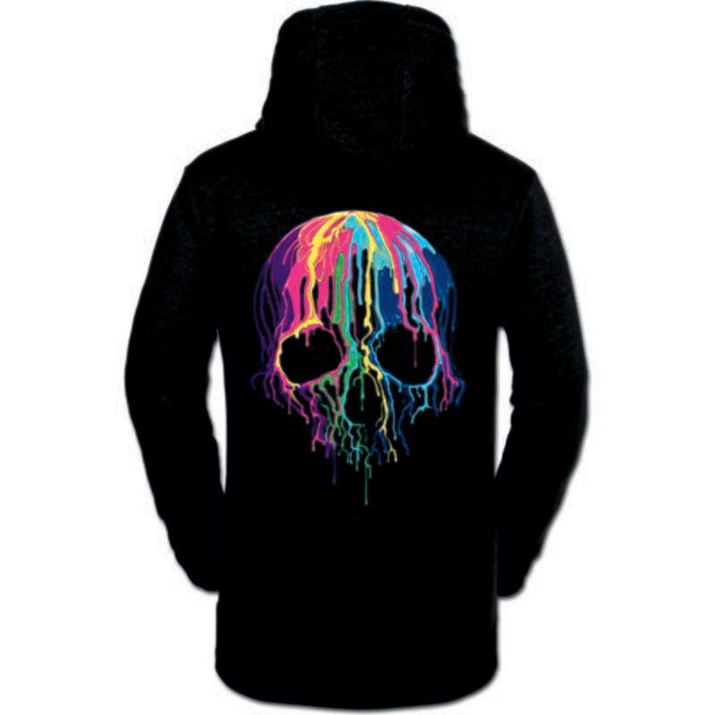 SUDADERA CALAVERA GOTAS FOSFO