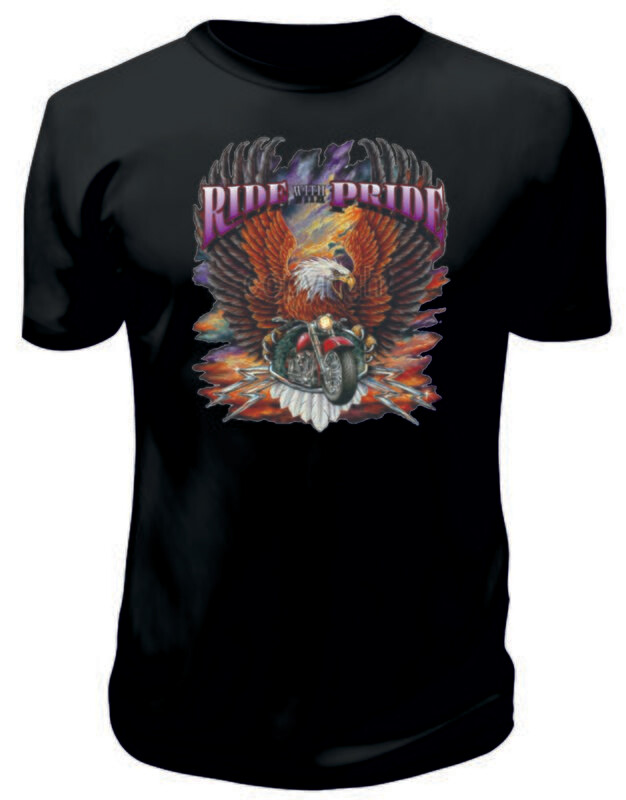 Camiseta Ride With Pride