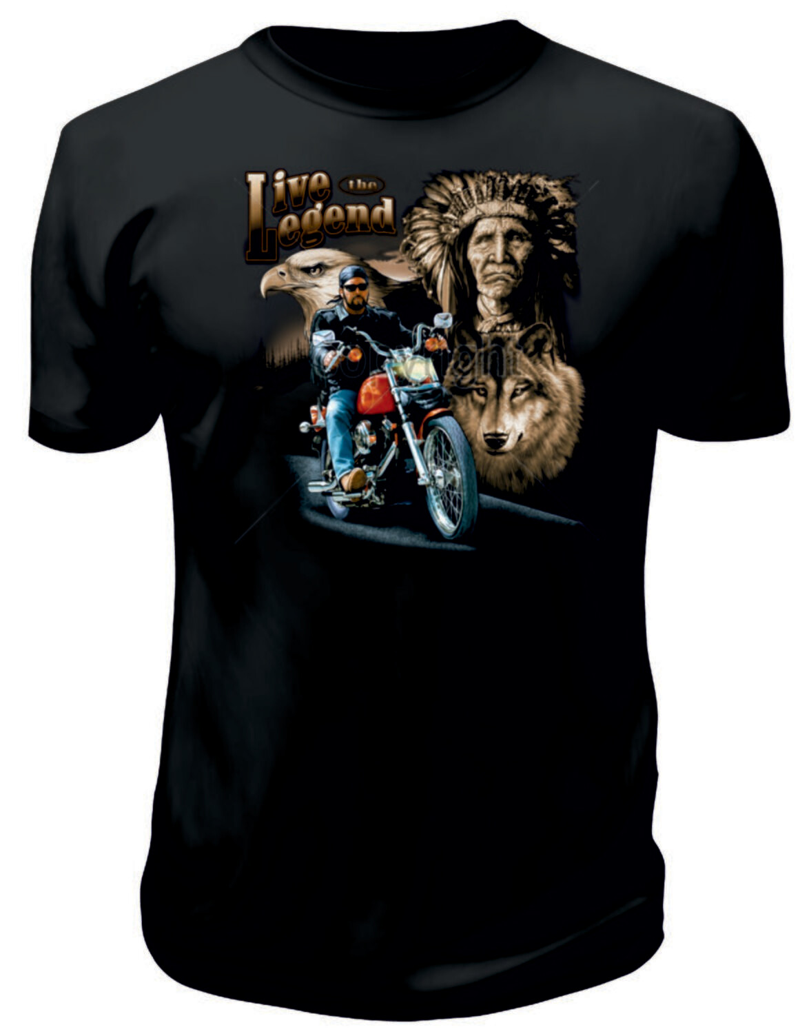 Camiseta Live the Legend