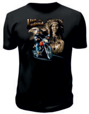 Camiseta Live the Legend