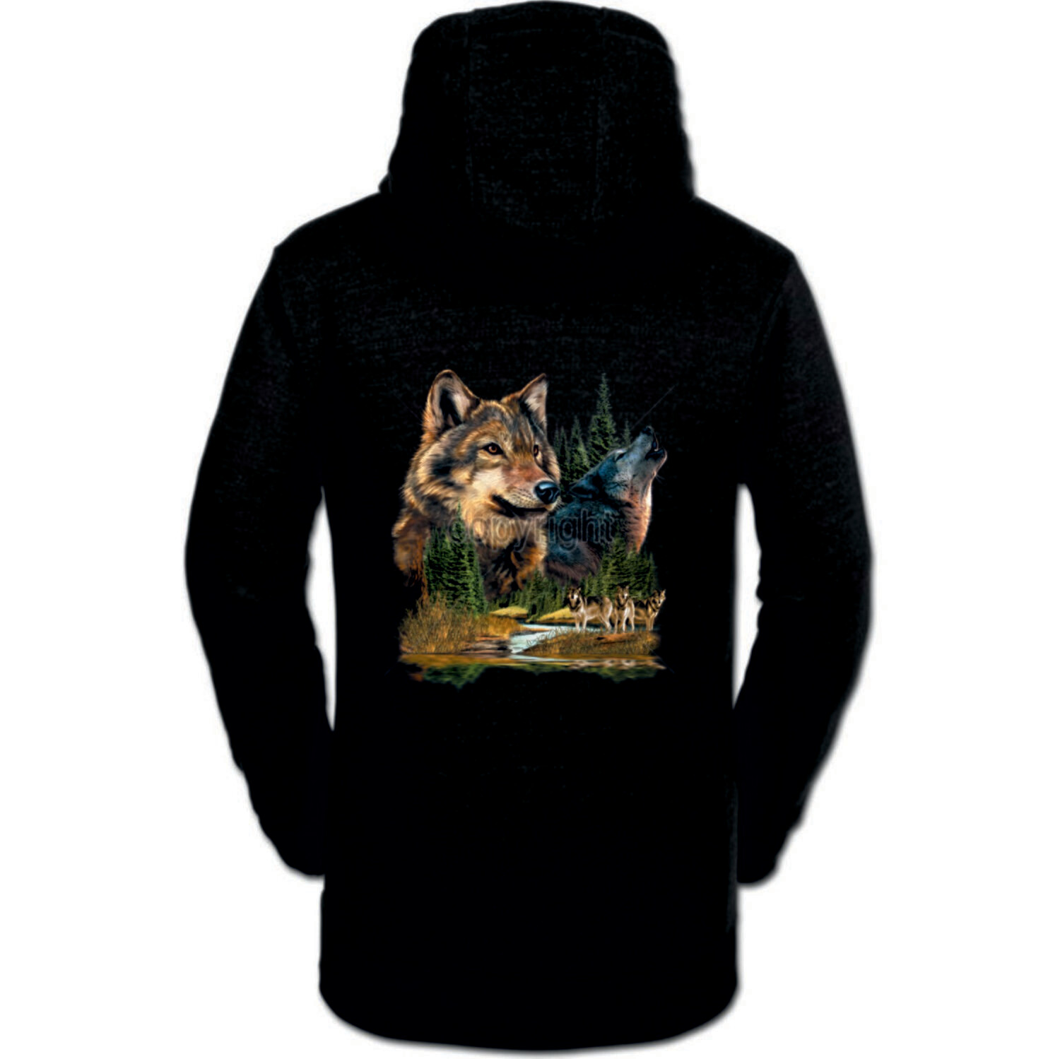 SUDADERA LOBOS