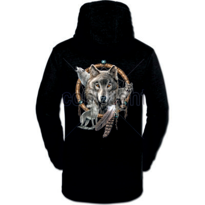 SUDADERA LOBO