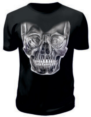 Camiseta Calavera Blanca