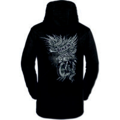 SUDADERA BIKER TILL I DIE