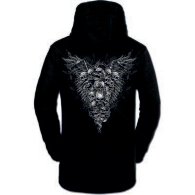 SUDADERA CALAVERAS ALAS
