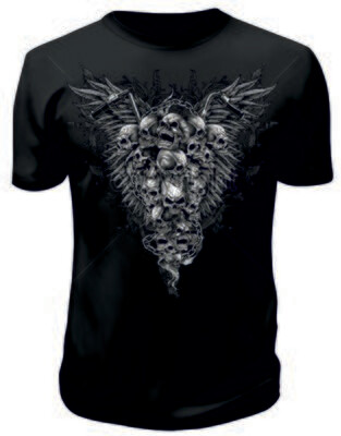 Camiseta Calaveras Alas