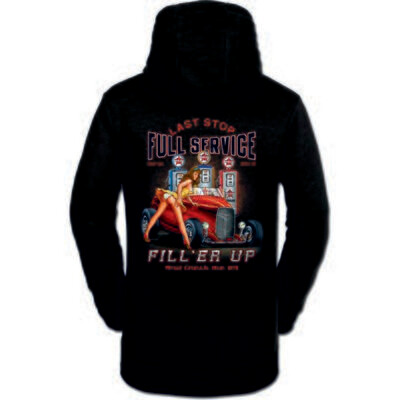 SUDADERA LAST STOP FULL SERVICE