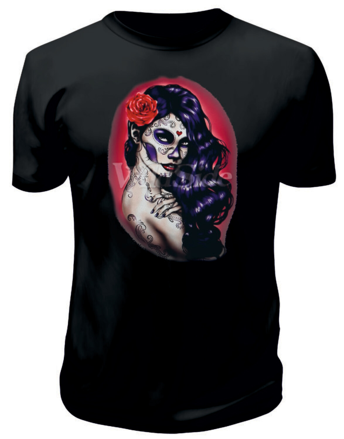 Camiseta Catrina Pelo Morado
