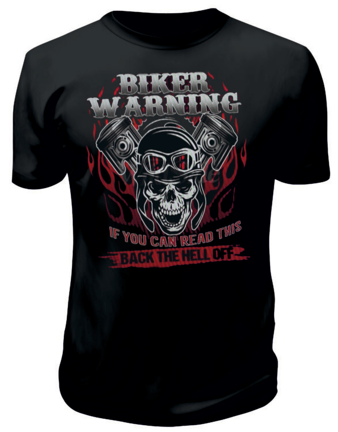 Camiseta Biker Warning
