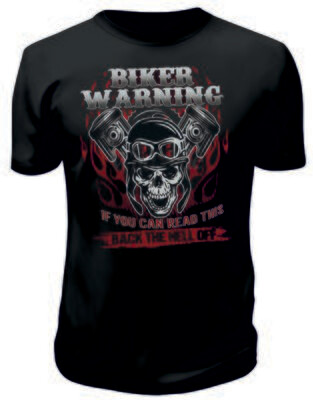 Camiseta Biker Warning