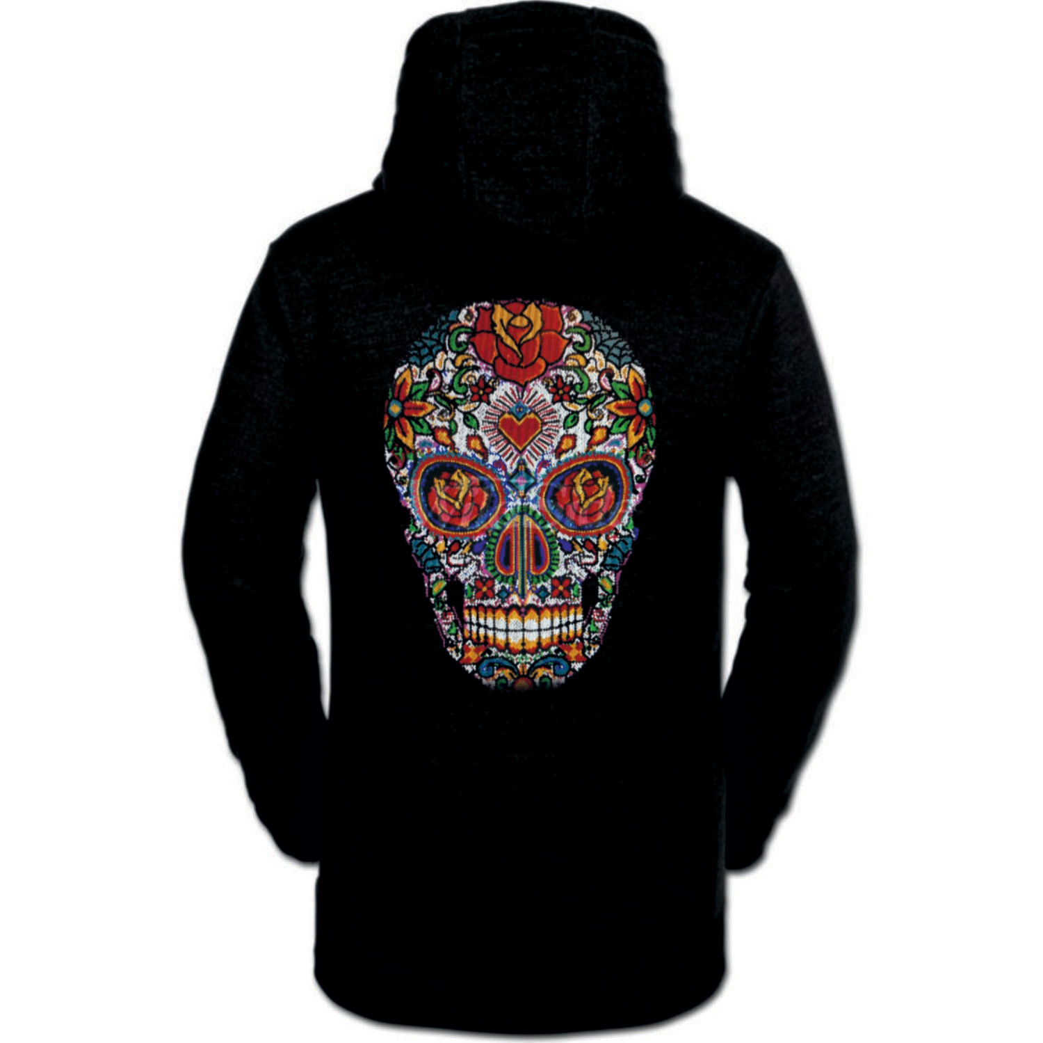 SUDADERA CALAVERA PIXEL