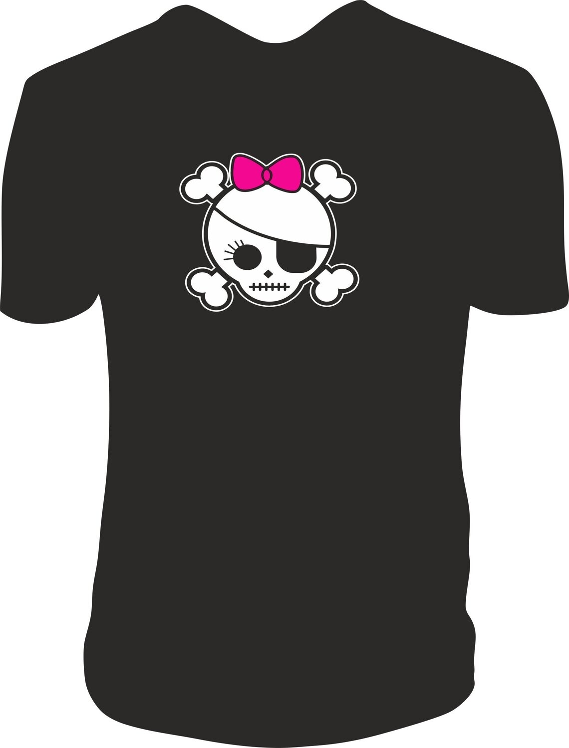 Camiseta Calavera Niña 2