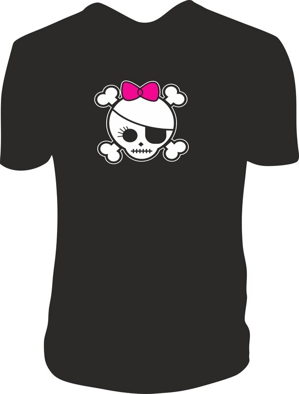 Camiseta Calavera Niña 2