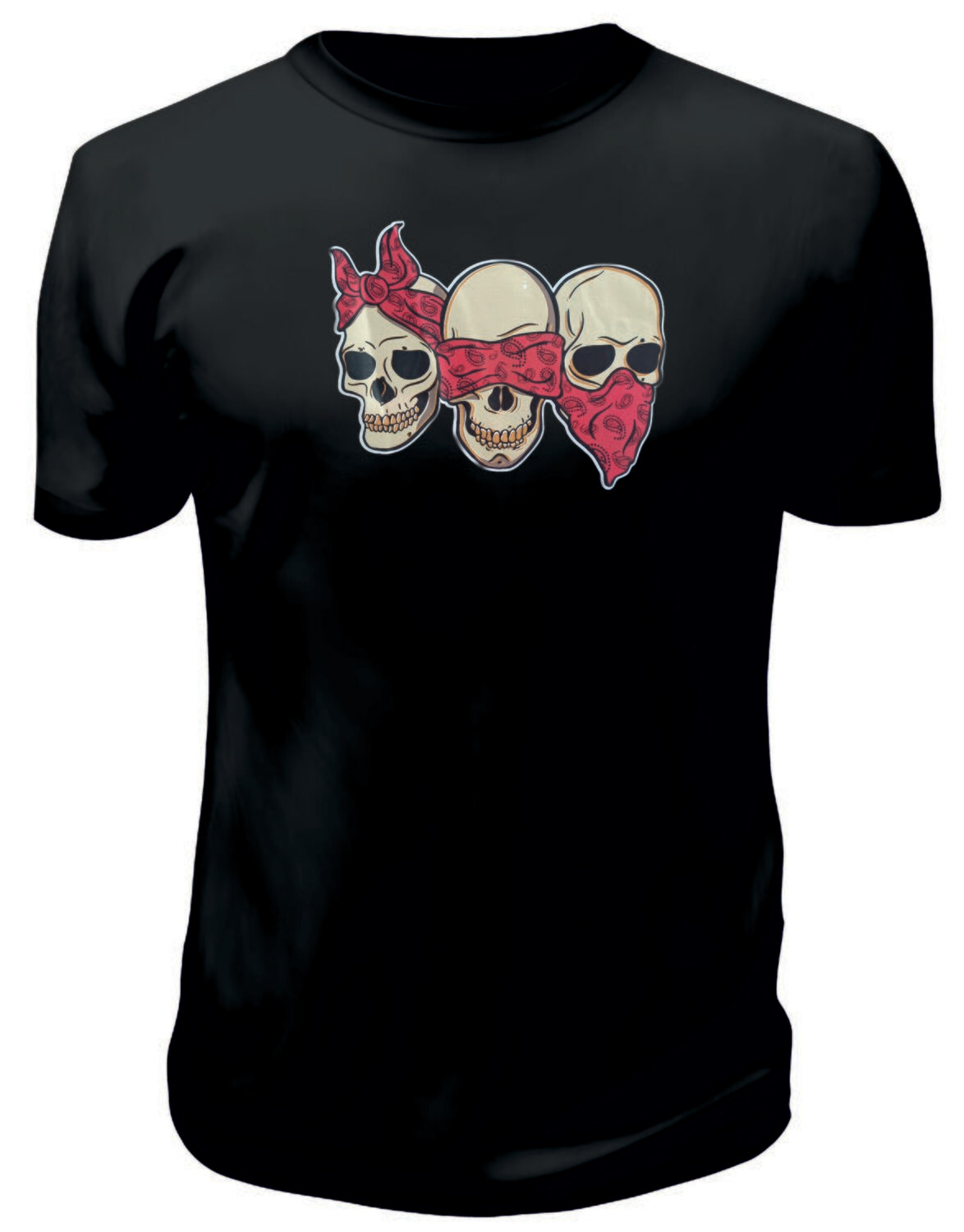 Camiseta 3 Calaveras