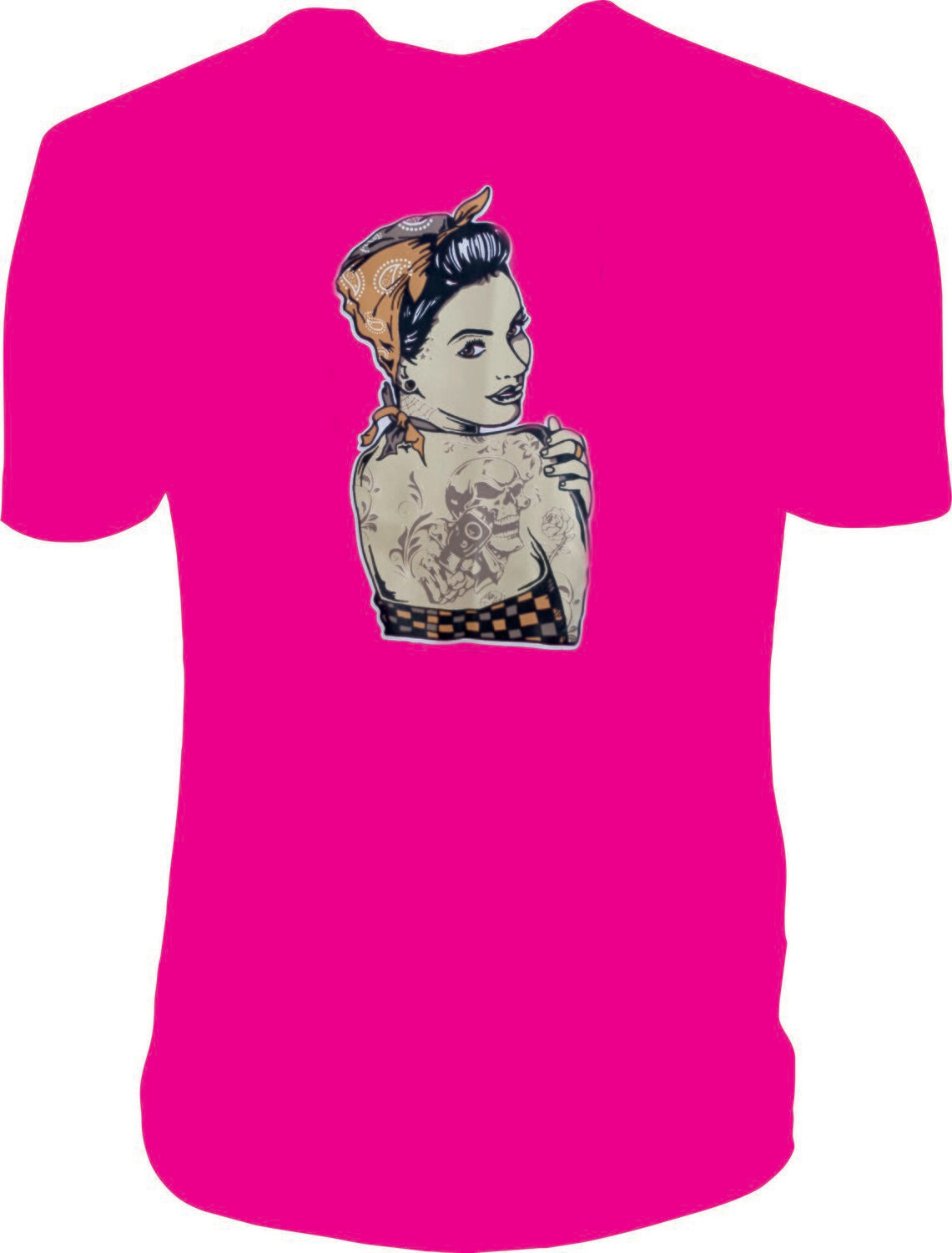 Camiseta Catrina PinUp